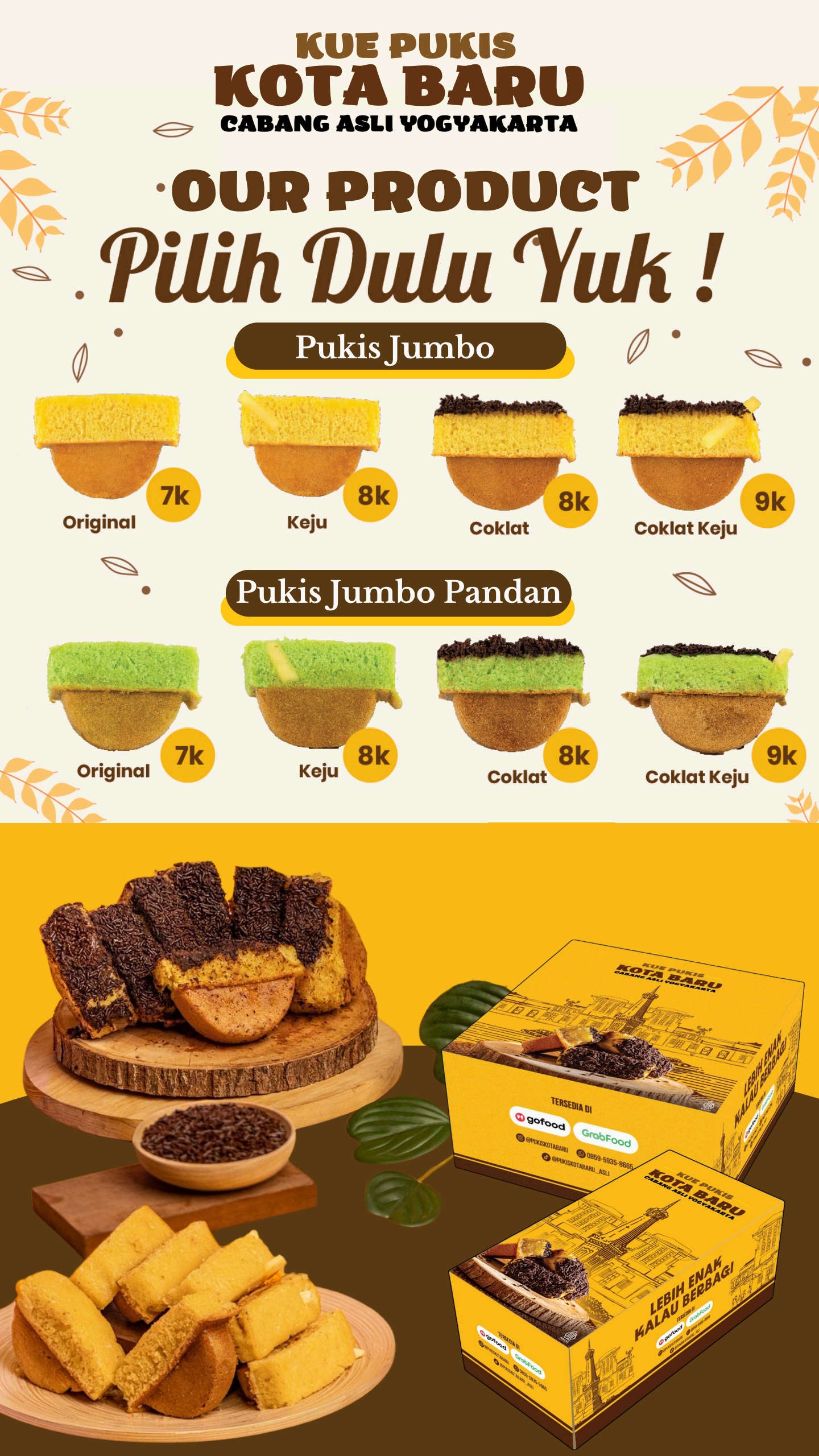 Pukis Jumbo - Traditional Indonesian Cake